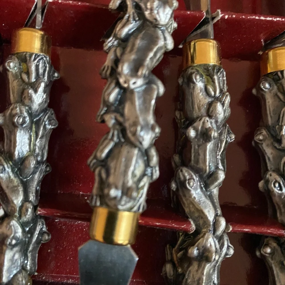 Arthur Court  FROG Pate set - Picture 3 of 4